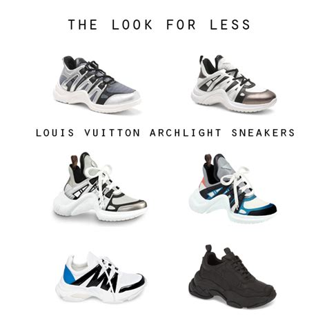 louis vuitton archlight sneakers dupe